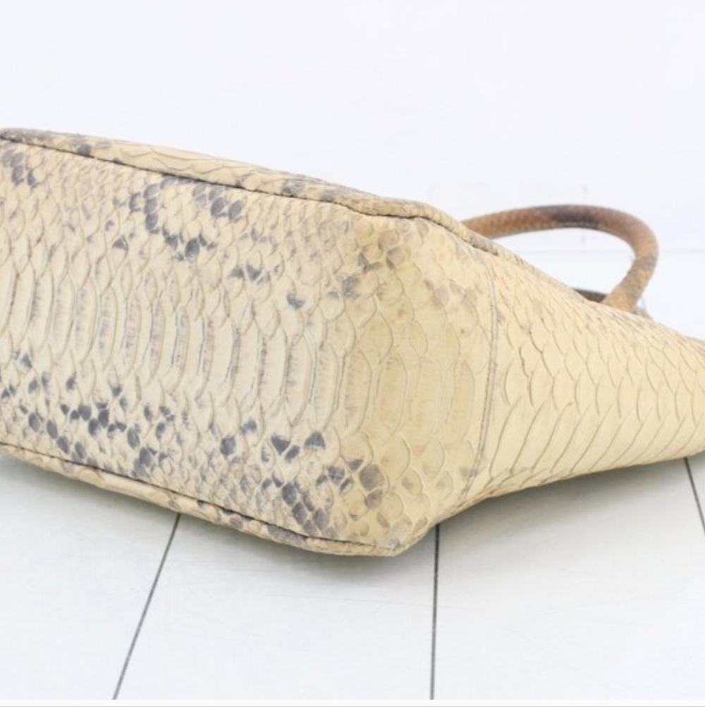 Tiffany & Co. python-embossed handbag - image 6